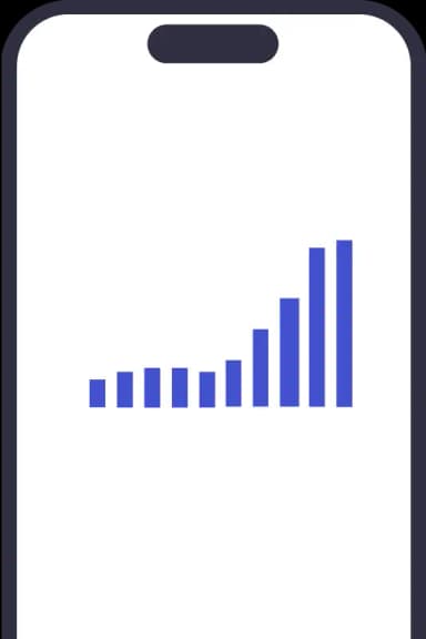 Растущий график лояльности клиентов